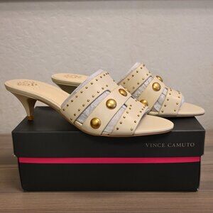 Vince Camuto Kyler Leather Studded Sandal